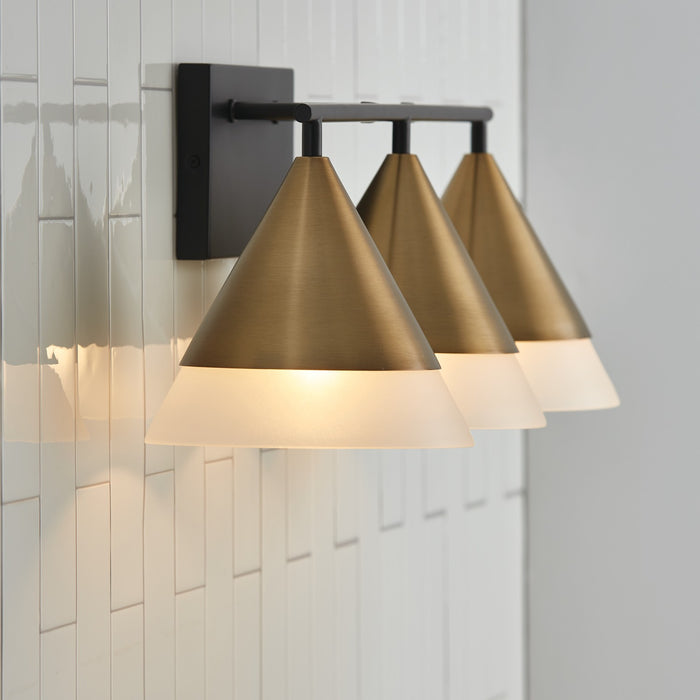 Capital Lighting 151931AB Avant Three Light Vanity, Aged Brass and Black Alternate Image 2.jpg