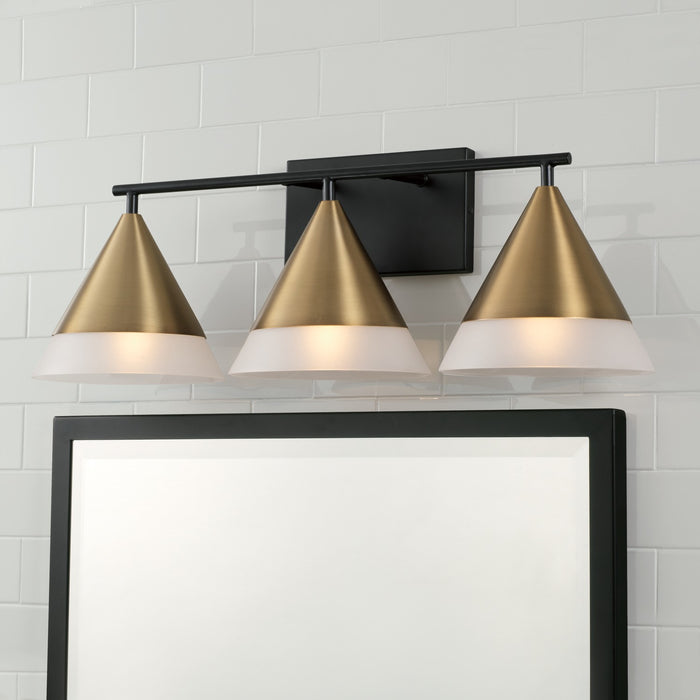 Capital Lighting 151931AB Avant Three Light Vanity, Aged Brass and Black Alternate Image.jpg