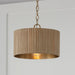 Capital Lighting 250711WS Donovan One Light Semi-Flush Mount, White Wash and Matte Brass Alternate Image 3.jpg