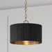 Capital Lighting 250711KR Donovan One Light Semi-Flush Mount, Black Stain and Matte Brass Alternate Image 3.jpg