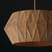Capital Lighting 351041LW Nadeau Four Light Pendant, Light Wood and Patinaed Brass Alternate Image.jpg