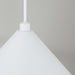Capital Lighting 351311WE Alden One Light Pendant, Matte White Alternate Image 2.jpg