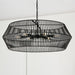 Capital Lighting 430361MB Kaiya Six Light Chandelier, Matte Black Alternate Image 4.jpg