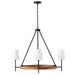 Capital Lighting 450841WK-709 Jonah Four Light Chandelier, Light Wood and Matte Black Alternate Image.jpg