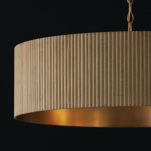 Capital Lighting 450741WS Donovan Four Light Chandelier, White Wash and Matte Brass Alternate Image.jpg