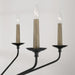 Capital Lighting 451562MB Wilder Six Light Chandelier, Matte Black Alternate Image 2.jpg
