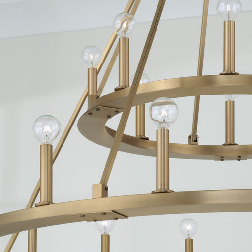 Capital Lighting 4910AD Pearson 24 Light Chandelier, Aged Brass Alternate Image.jpg