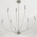 Capital Lighting 452191BN Ansley Nine Light Chandelier, Brushed Nickel Alternate Image 2.jpg