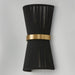 Capital Lighting 641221KP Cecilia Two Light Wall Sconce, Black Rope and Patinaed Brass Alternate Image.jpg