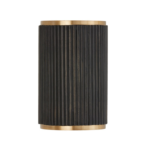Capital Lighting 650721KR Donovan Two Light Wall Sconce, Black Stain and Matte Brass Alternate Image.jpg