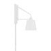 Capital Lighting 651311WE Alden One Light Wall Sconce, Matte White Alternate Image 2.jpg