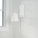 Capital Lighting 651311WE Alden One Light Wall Sconce, Matte White Alternate Image.jpg
