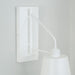 Capital Lighting 651311WE Alden One Light Wall Sconce, Matte White Alternate Image 6.jpg