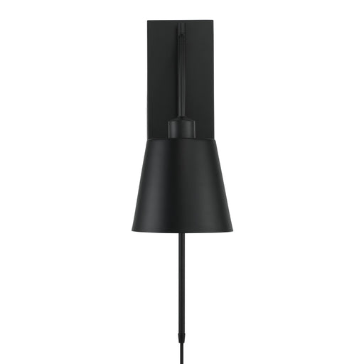 Capital Lighting 651311MB Alden One Light Wall Sconce, Matte Black Alternate Image.jpg