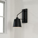 Capital Lighting 651311MB Alden One Light Wall Sconce, Matte Black Alternate Image 3.jpg