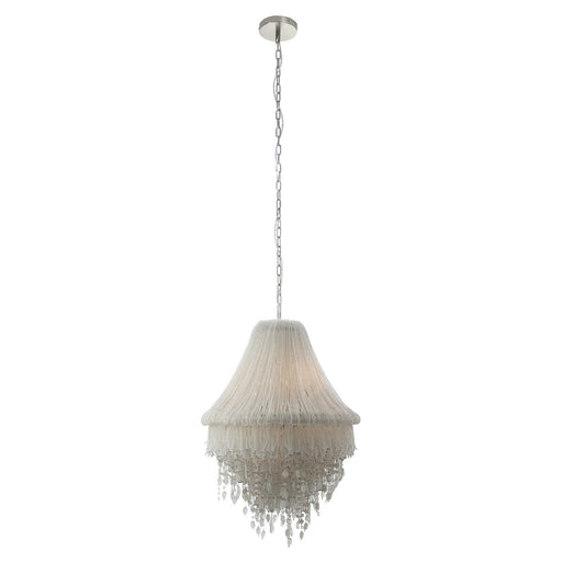 Metropolitan N1513-613 Crystal Reign Three Light Flush Mount, Nickel Alternate Image.jpg