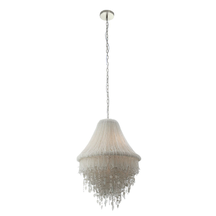 Metropolitan N1513-613 Crystal Reign Three Light Flush Mount, Nickel Alternate Image 3.jpg